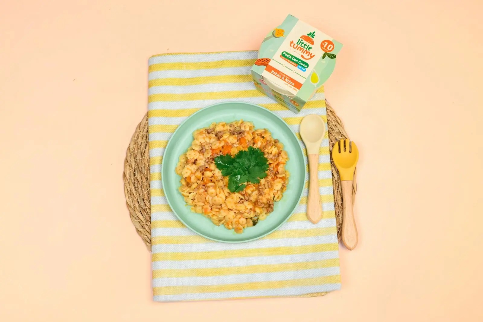 Pasta con carne Little Tummy