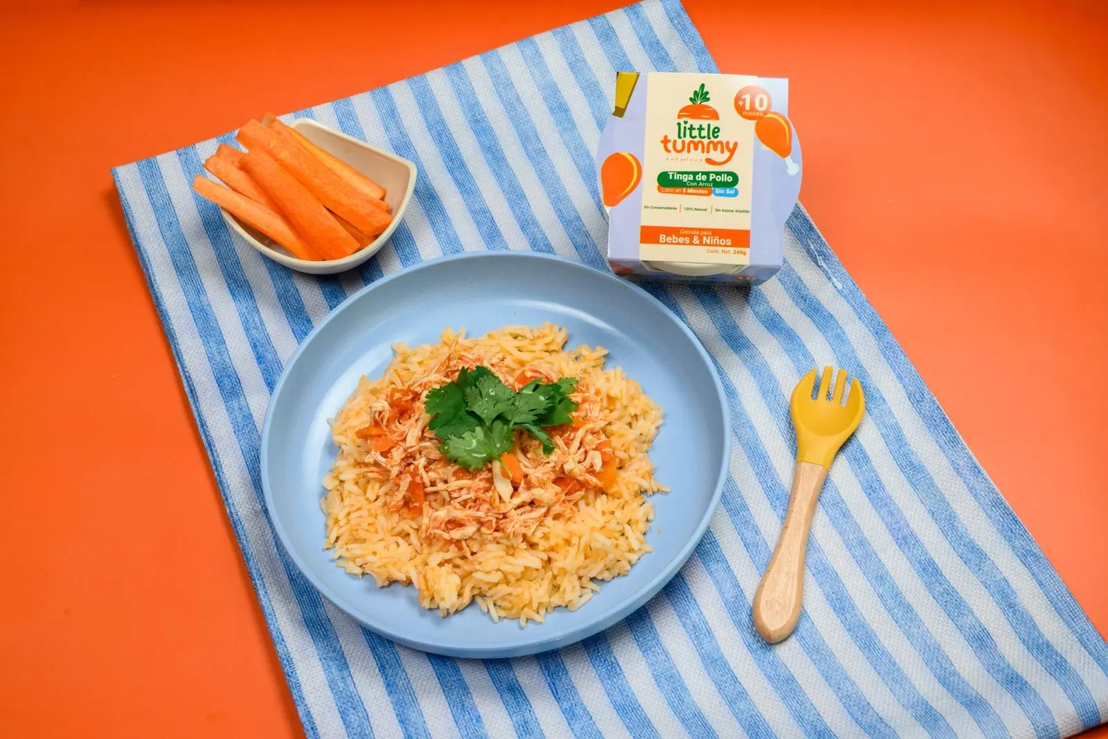 Tinga de pollo Little Tummy