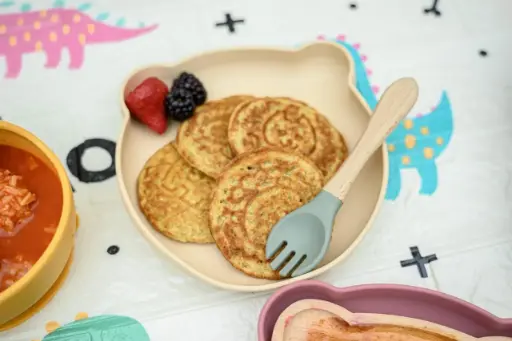 [00001] Mini hot cakes de avena & zanahoria